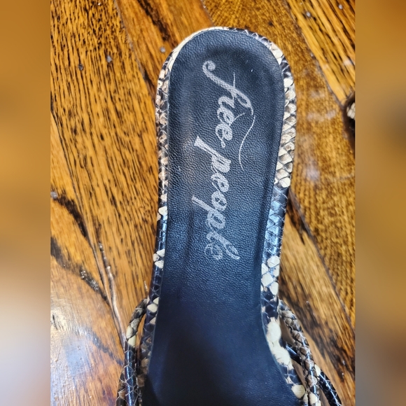 Free People Petra Snake Slide Sandals - Picture 5 of 9